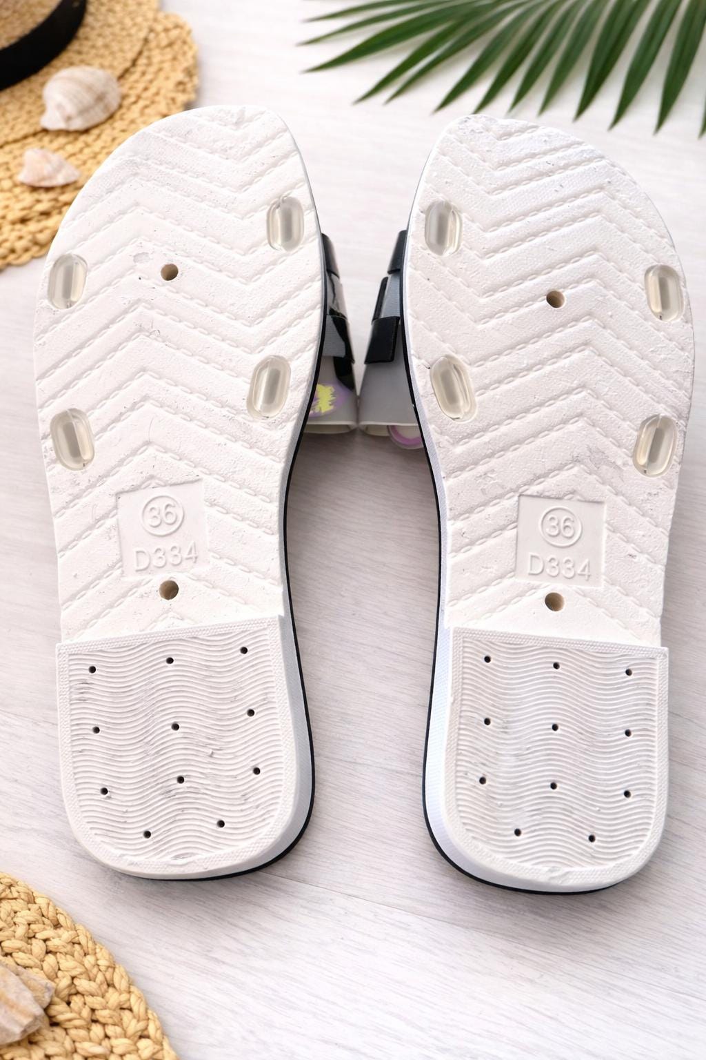 Pink Bow Slide Sandals, Cartoon Summer Beach Slippers, Casual Flat Open-Toe Slides